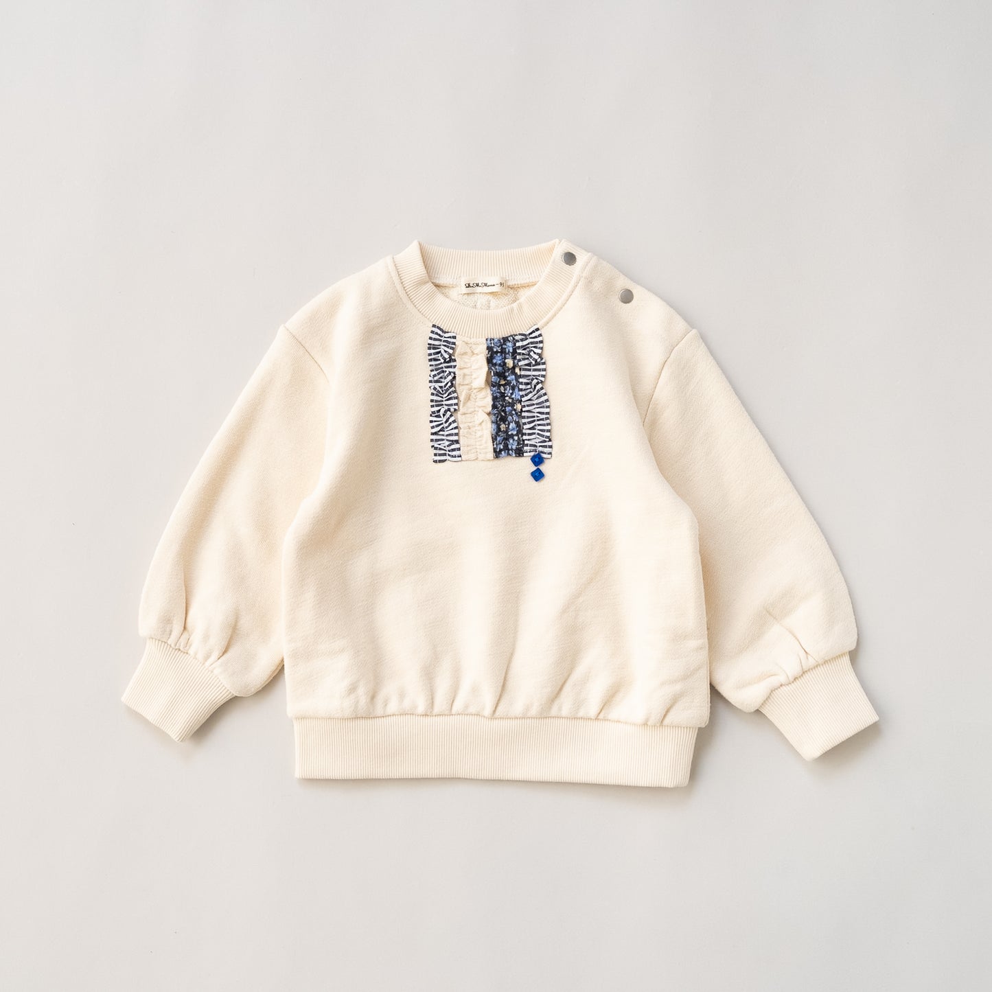 ぽわん袖トレーナー　IVORY