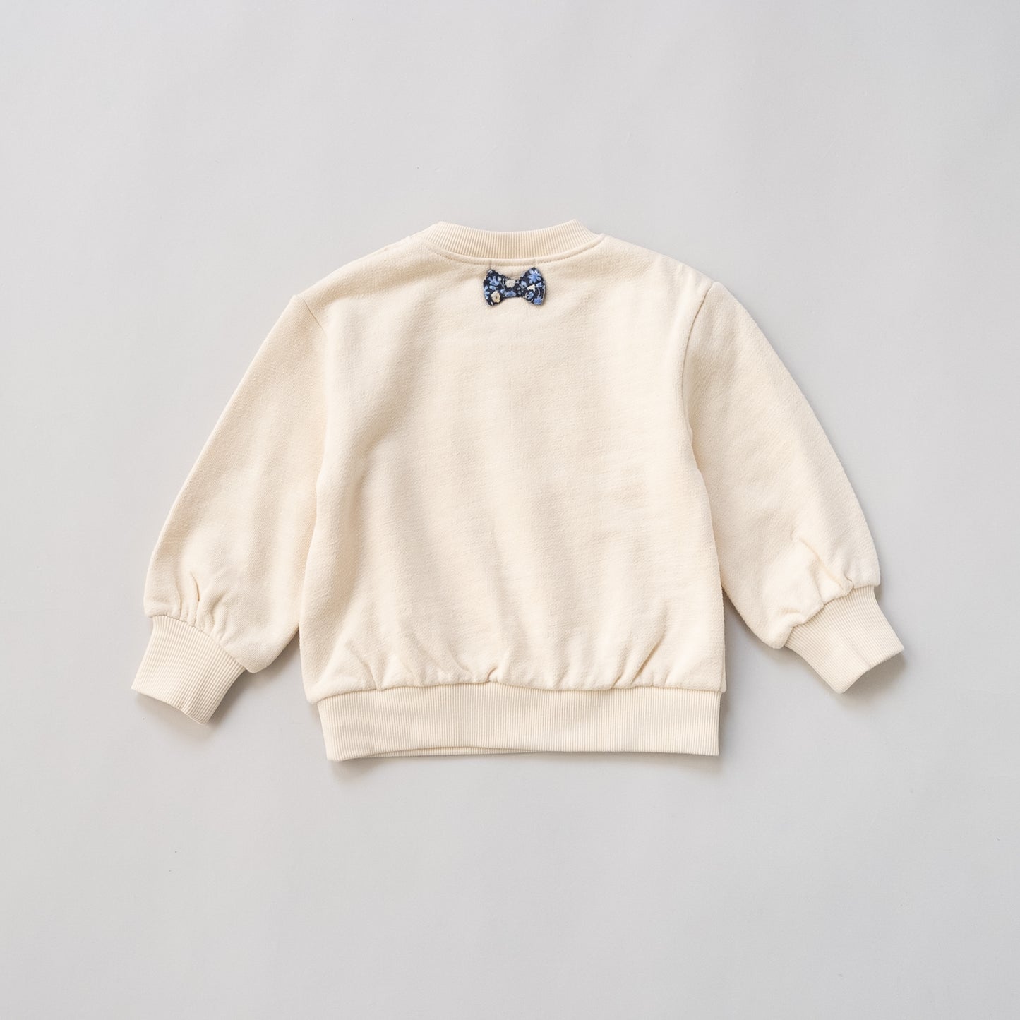 ぽわん袖トレーナー　IVORY