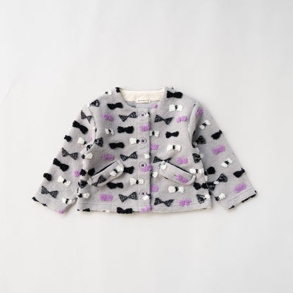 ボアフリースジャケット　GRAY