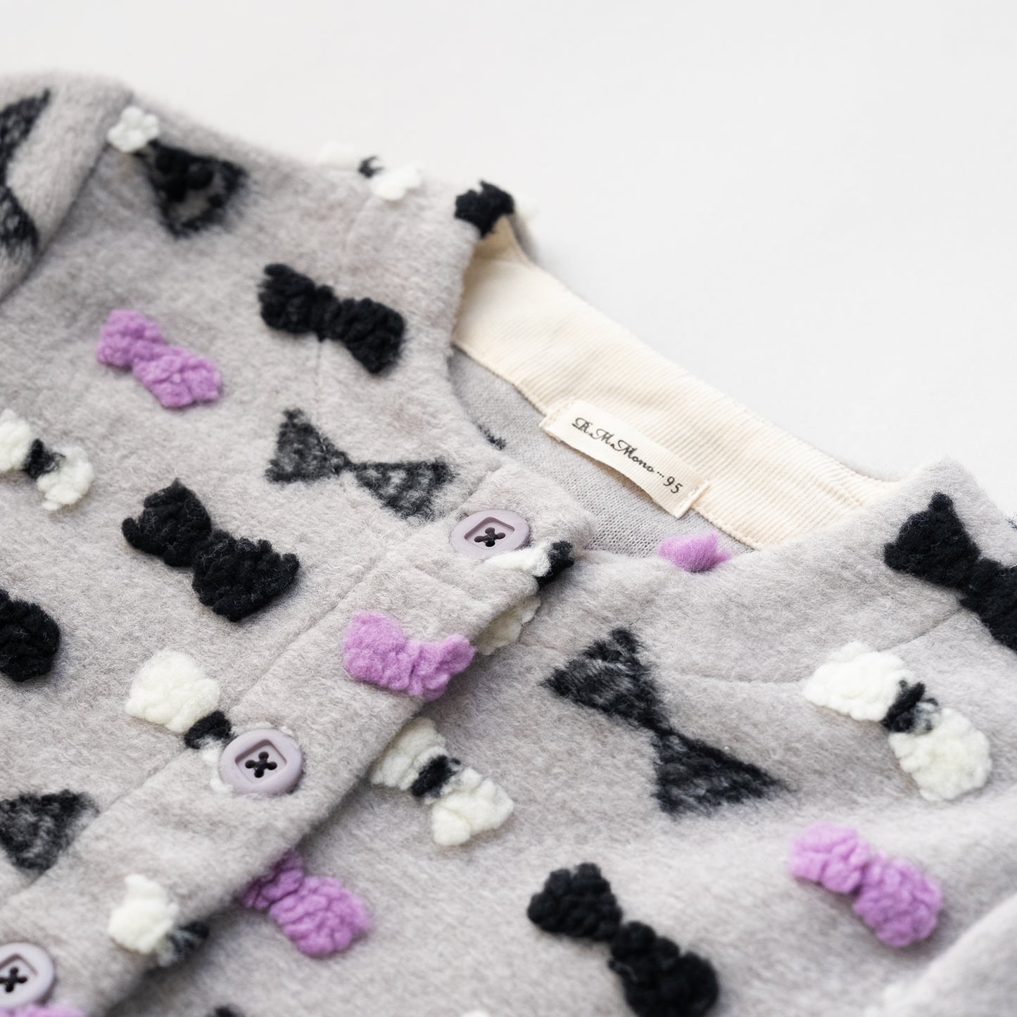 ボアフリースジャケット　GRAY