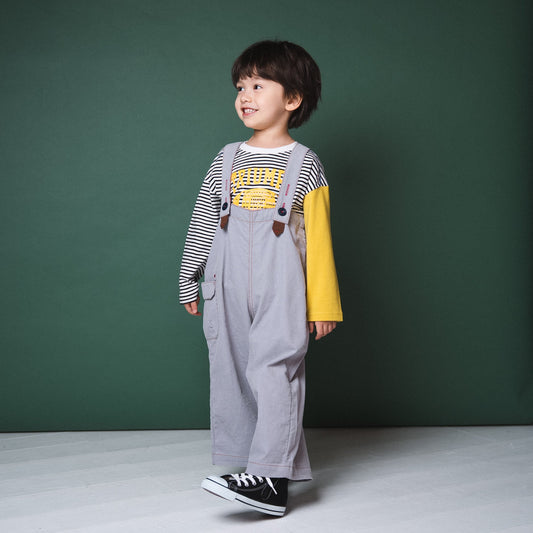 オーバーサイズサロペット　GRAY