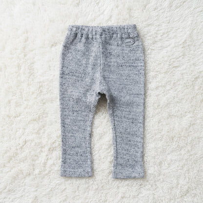 ジャガードリブレギンス　GRAY