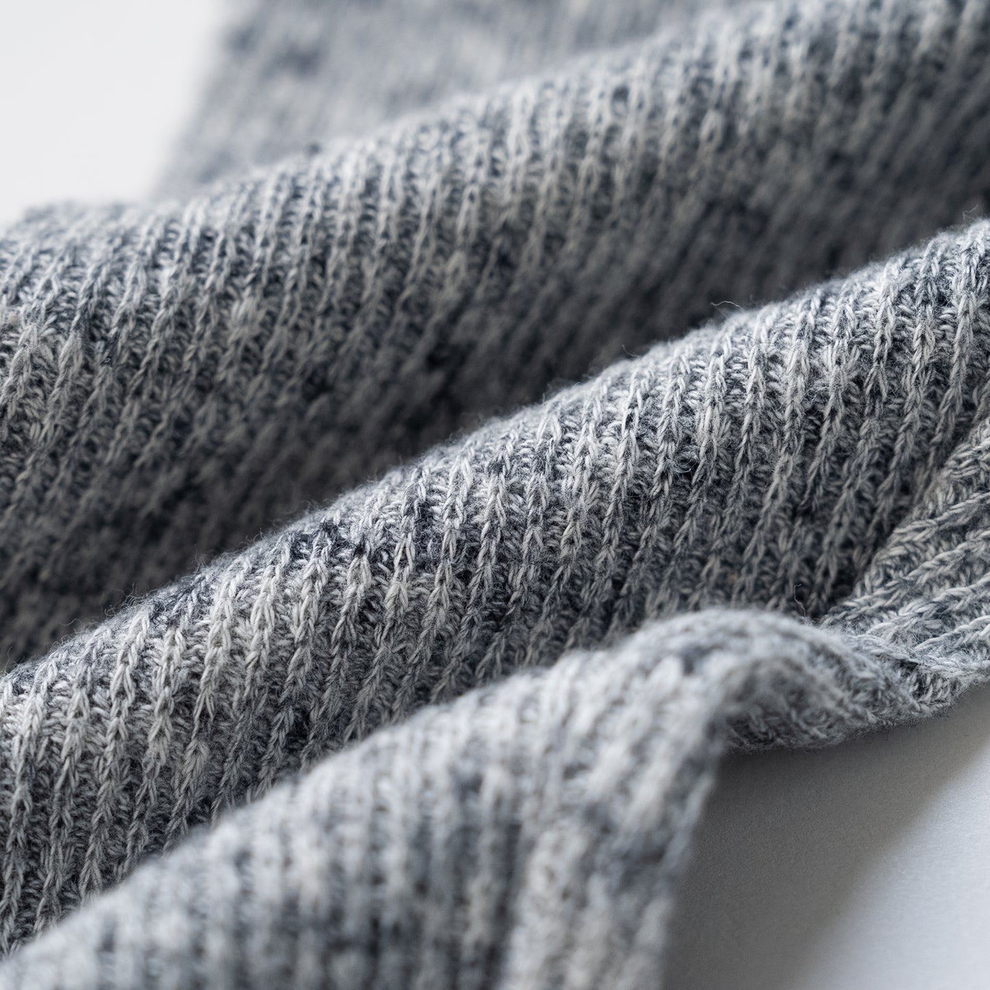 ジャガードリブレギンス　GRAY