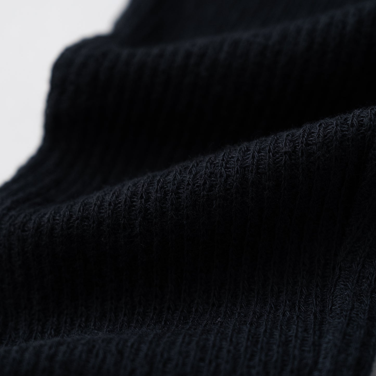 ジャガードリブレギンス　BLACK