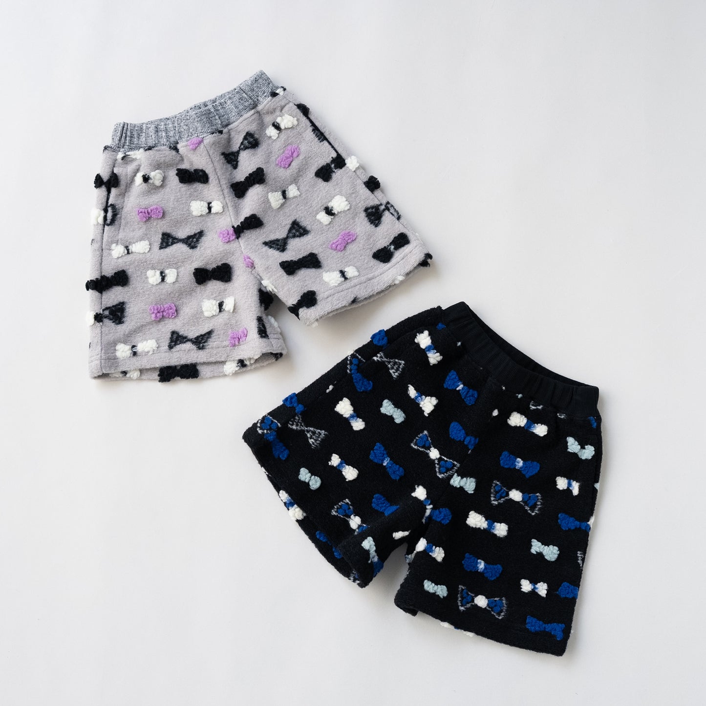 ボアフリースキュロットパンツ　BLACK