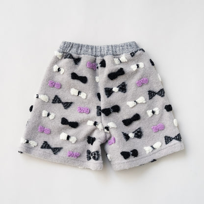 ボアフリースキュロットパンツ　GRAY