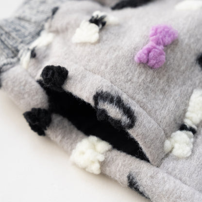 ボアフリースキュロットパンツ　GRAY