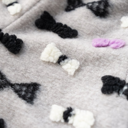 ボアフリースキュロットパンツ　GRAY