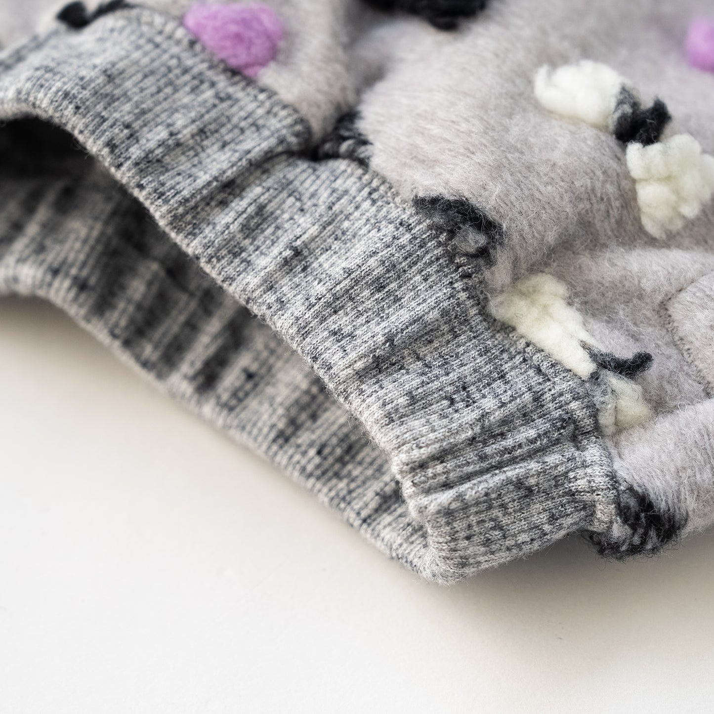 ボアフリースキュロットパンツ　GRAY