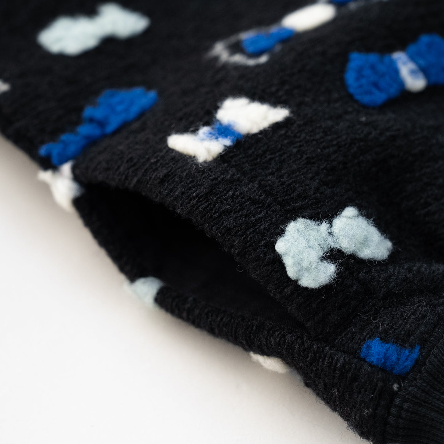 ボアフリースキュロットパンツ　BLACK