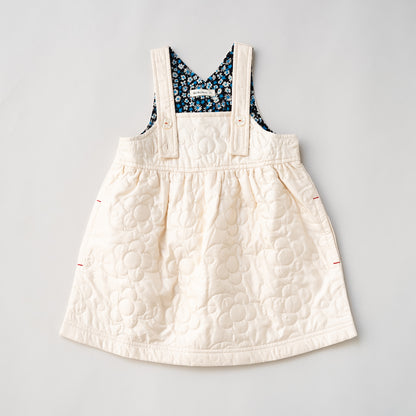 ナイロンキルトワンピース　IVORY