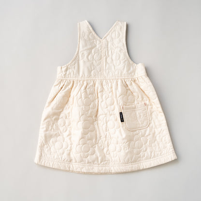 ナイロンキルトワンピース　IVORY