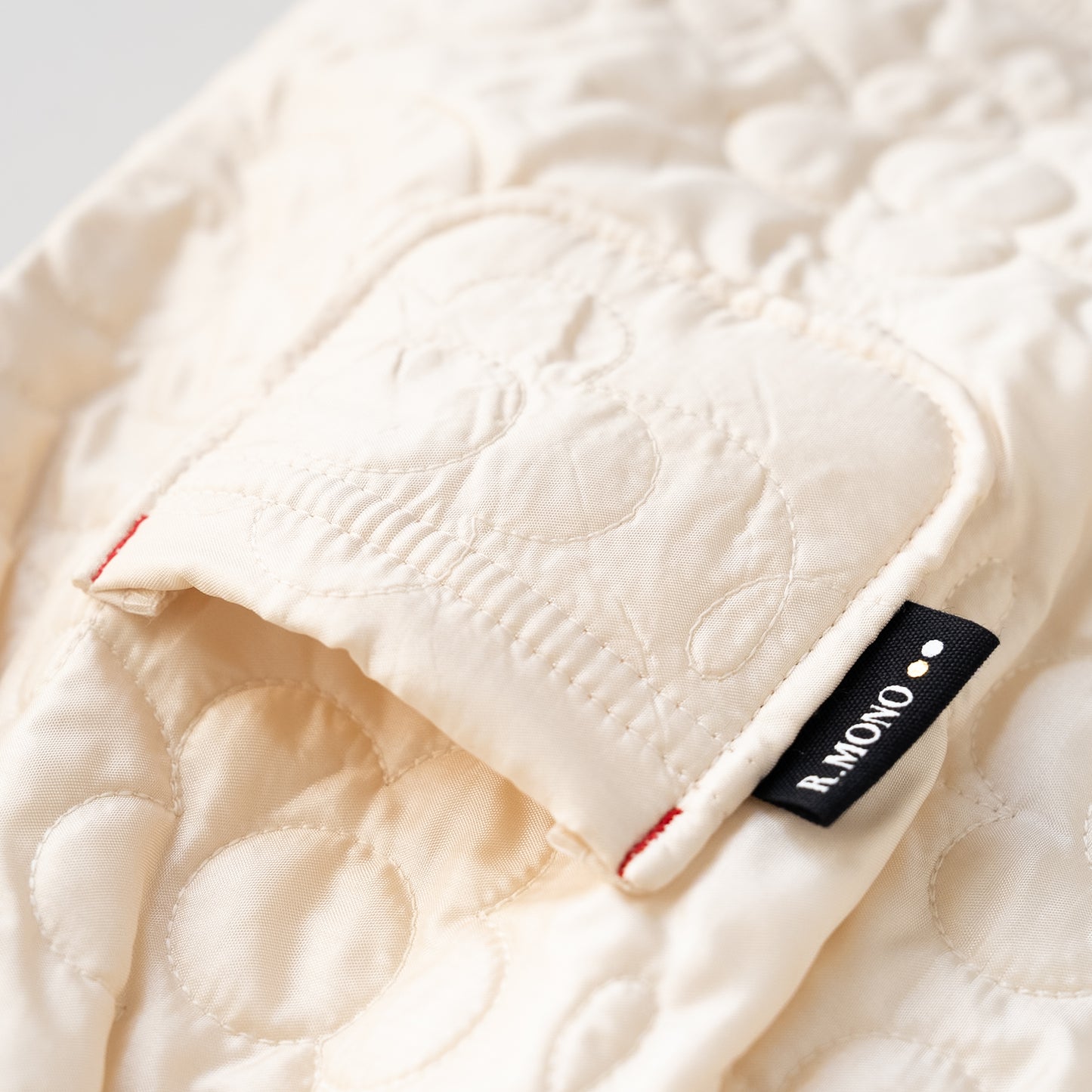 ナイロンキルトワンピース　IVORY