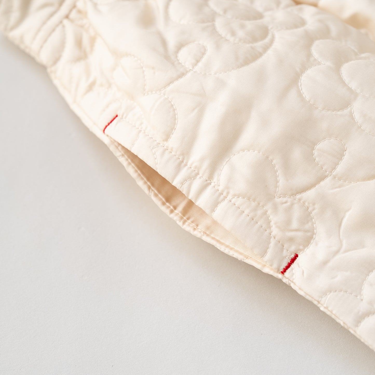 ナイロンキルトワンピース　IVORY