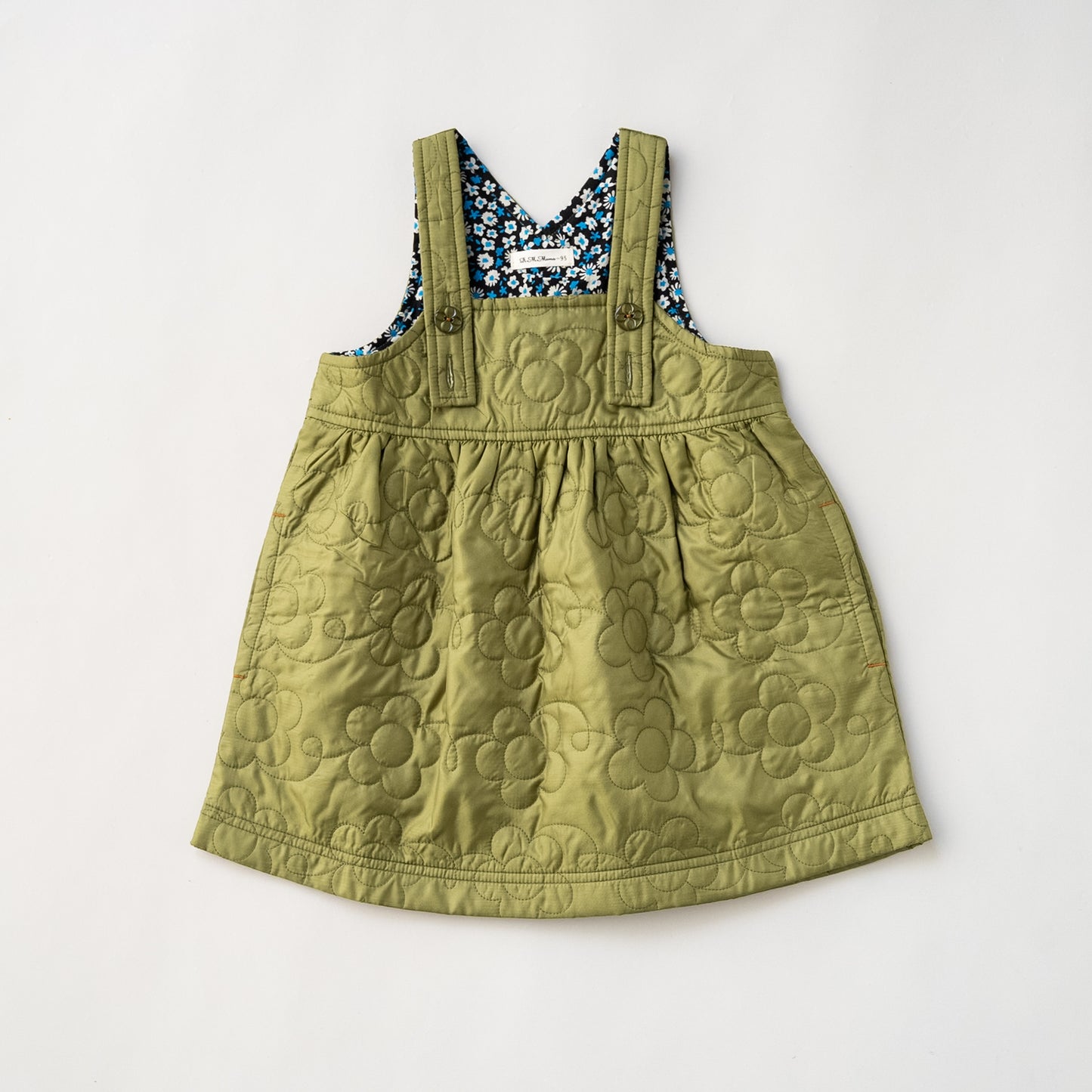 ナイロンキルトワンピース　KHAKI