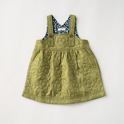 ナイロンキルトワンピース　KHAKI