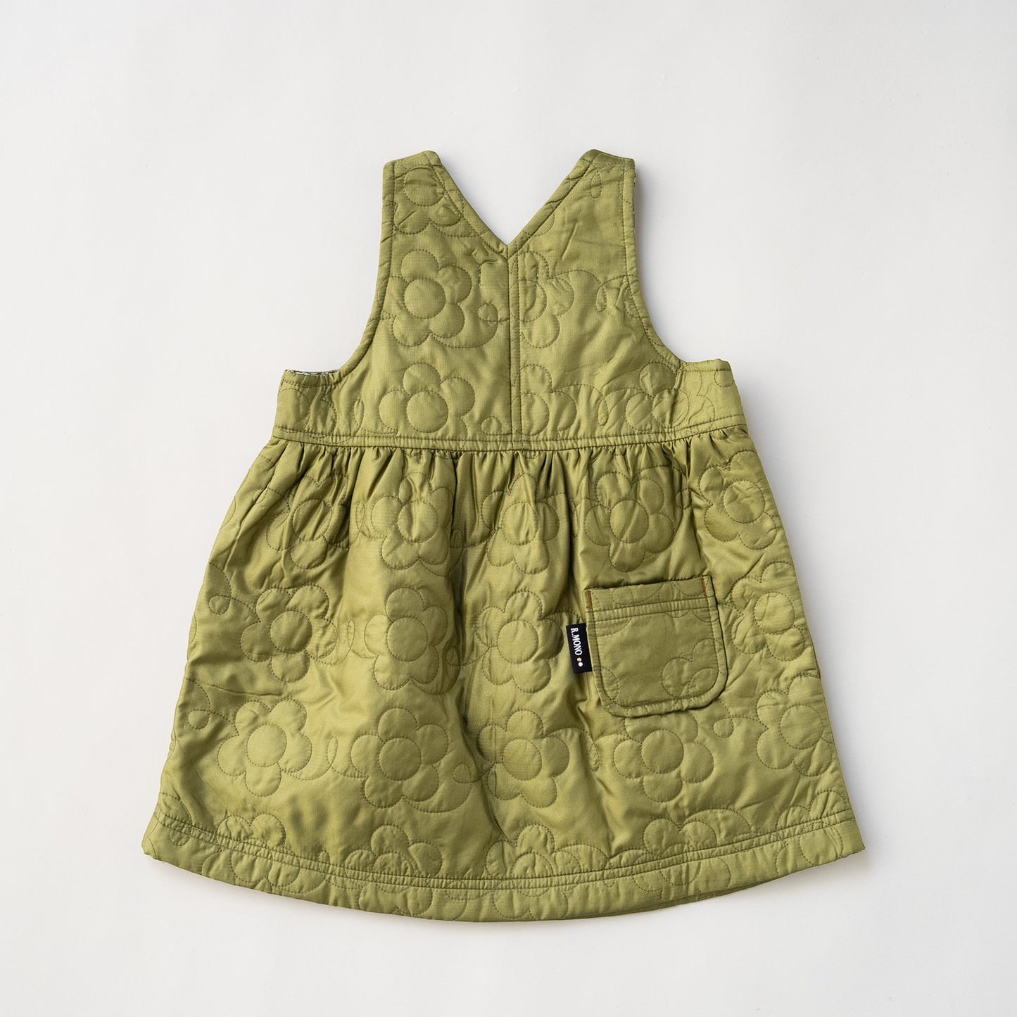 ナイロンキルトワンピース　KHAKI