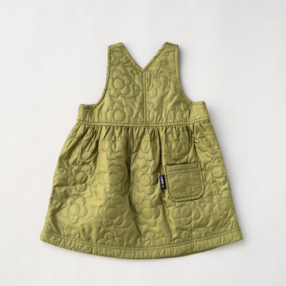 ナイロンキルトワンピース　KHAKI