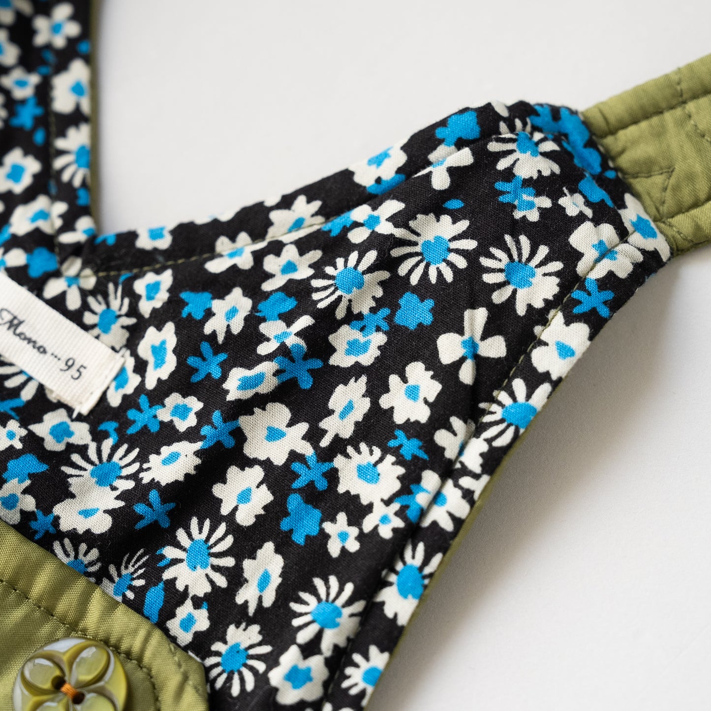 ナイロンキルトワンピース　KHAKI