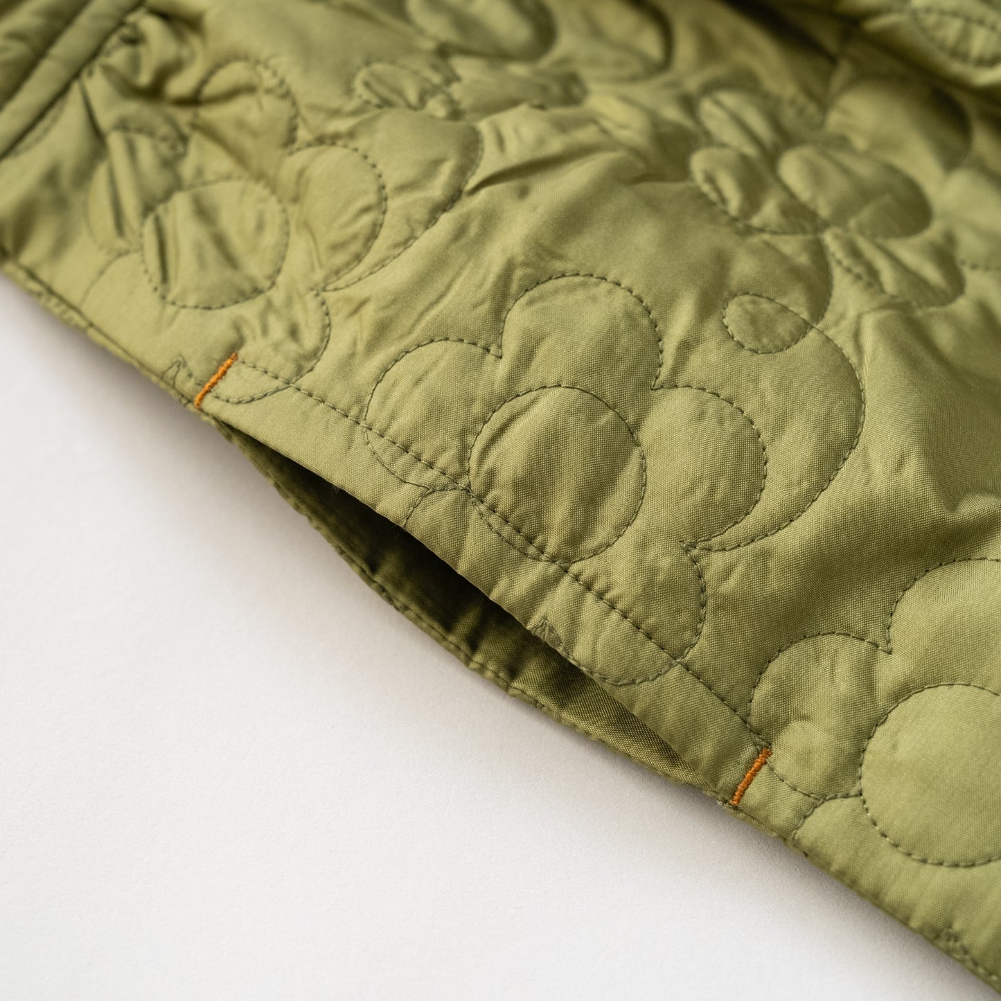 ナイロンキルトワンピース　KHAKI