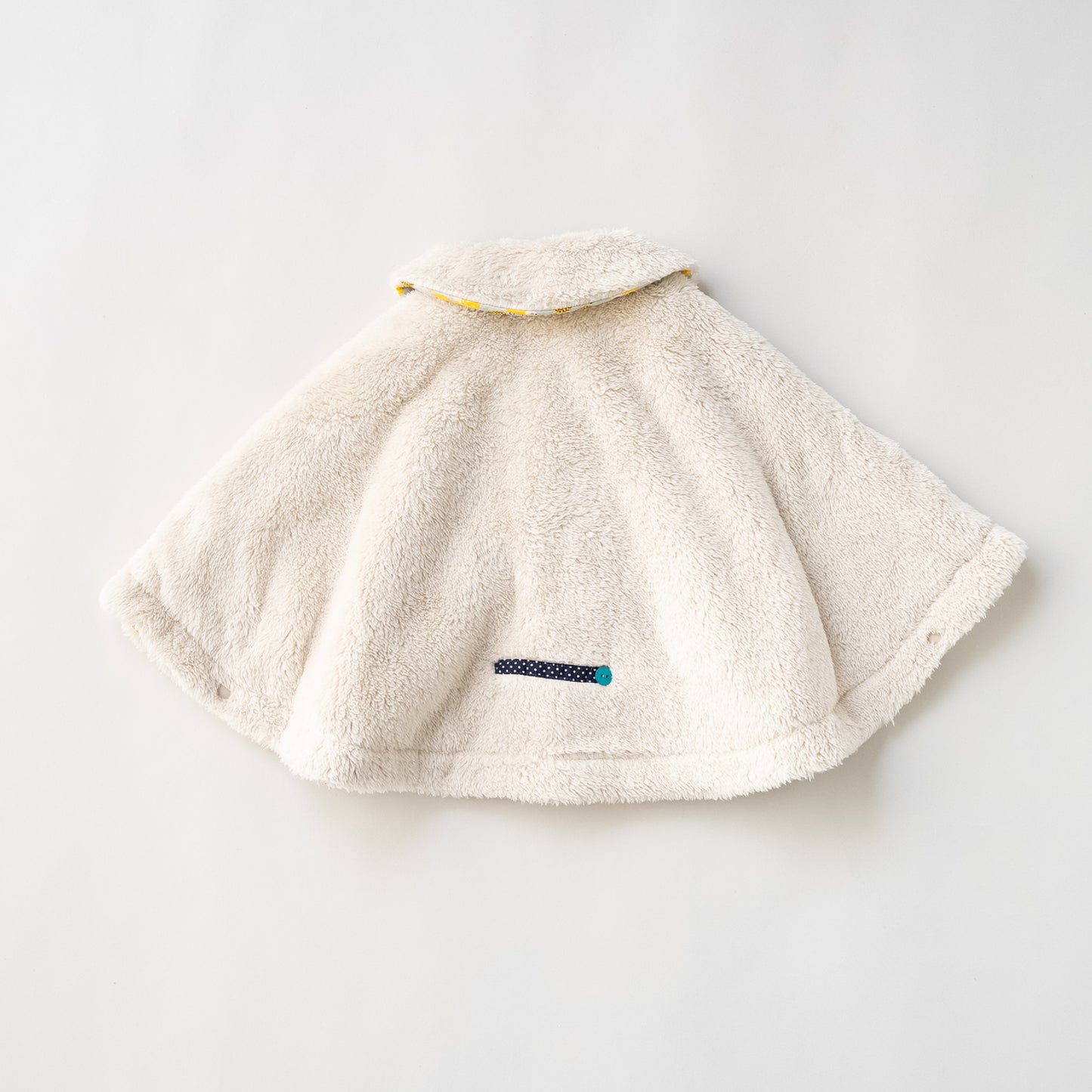 リバーシブルマント　【はりねずみ】　BEIGE