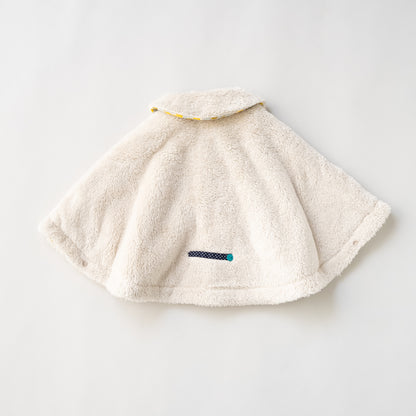 リバーシブルマント　【はりねずみ】　BEIGE