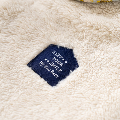 リバーシブルマント　【はりねずみ】　BEIGE