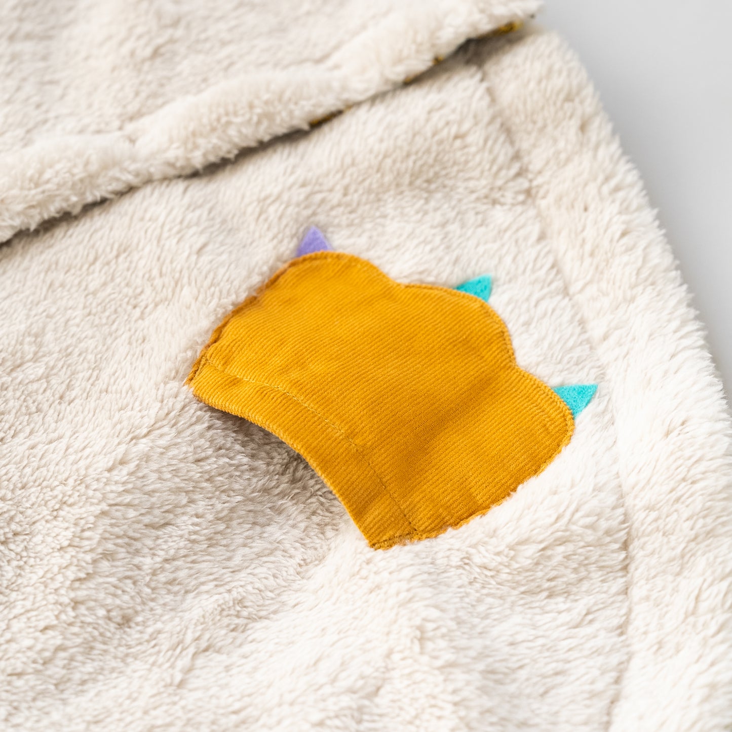 リバーシブルマント　【はりねずみ】　BEIGE