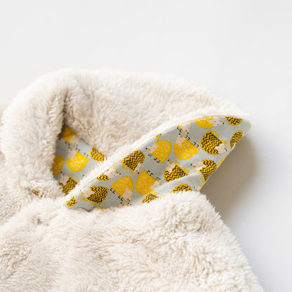 リバーシブルマント　【はりねずみ】　BEIGE