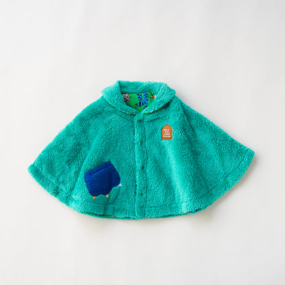 リバーシブルマント　【いぬ】　GREEN