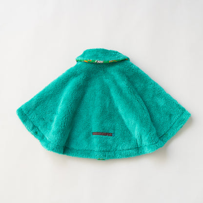 リバーシブルマント　【いぬ】　GREEN