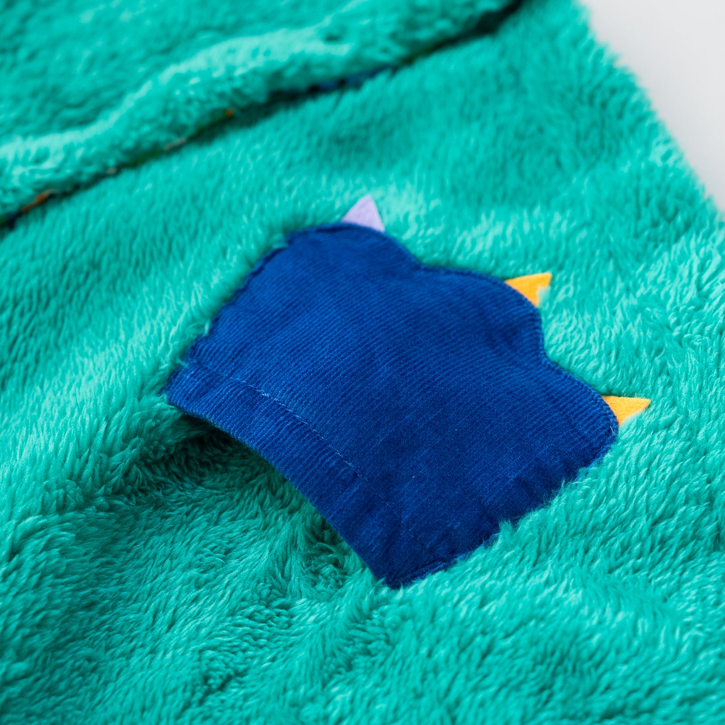 リバーシブルマント　【いぬ】　GREEN