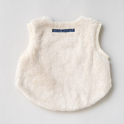 リバーシブルファーベルト　【はりねずみ】　BEIGE