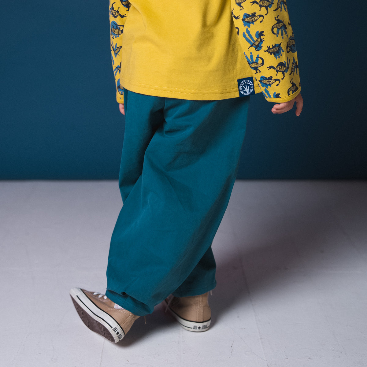 カーブパンツ　BLUE
