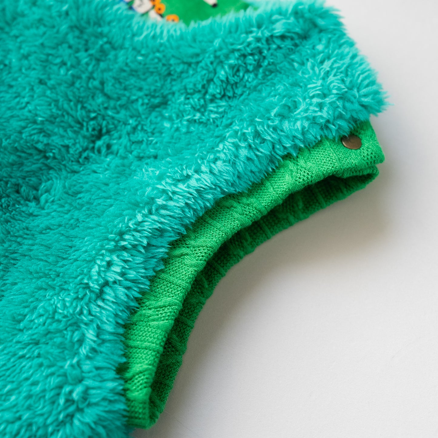 リバーシブルファーベルト　【いぬ】　GREEN