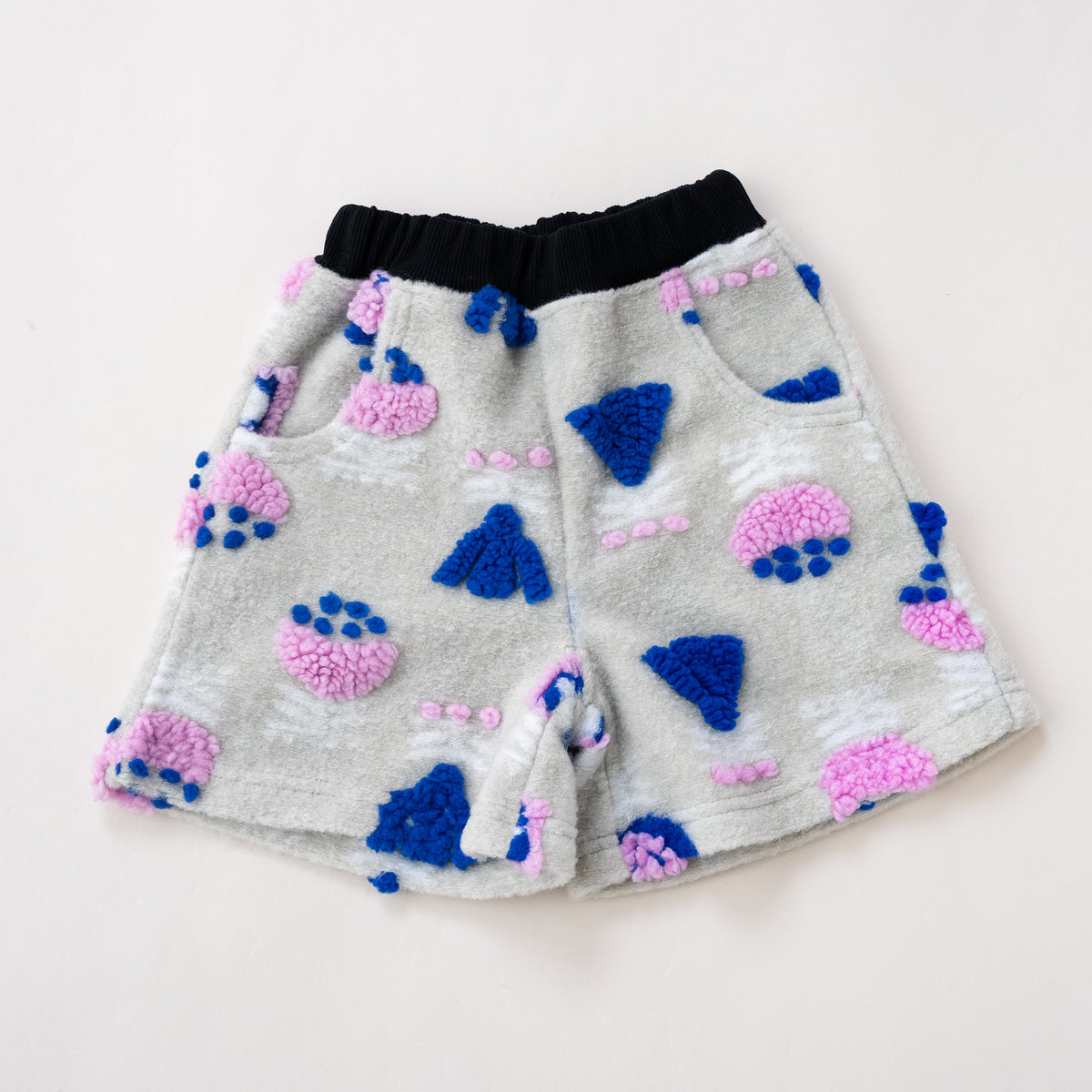 ボアフリースキュロットパンツ　GRAY
