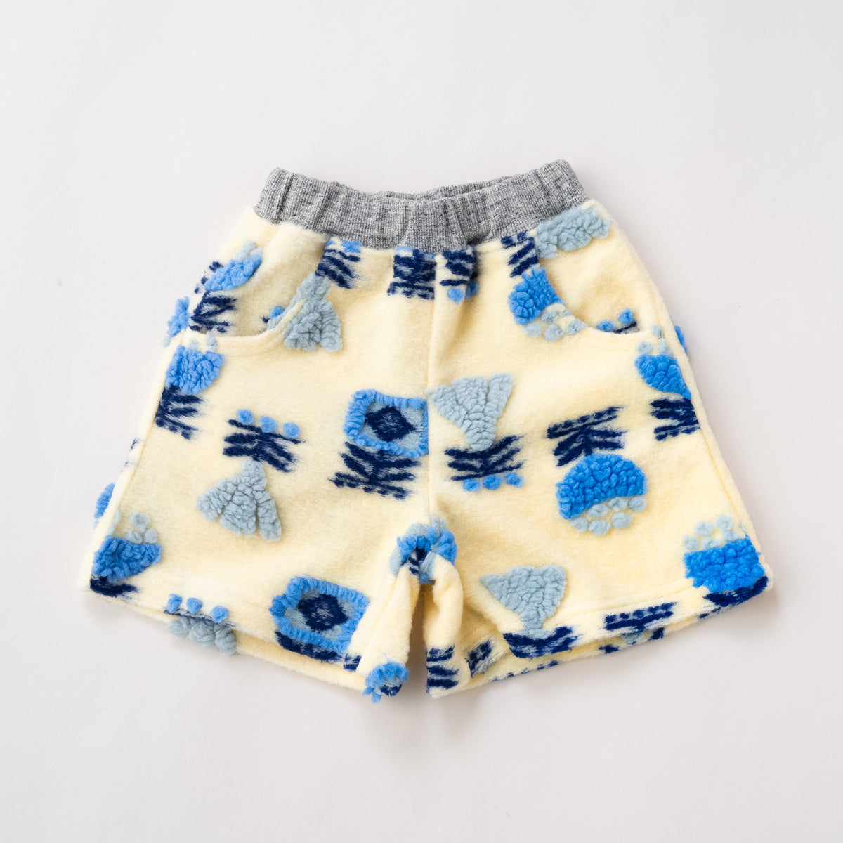 ボアフリースキュロットパンツ　IVORY