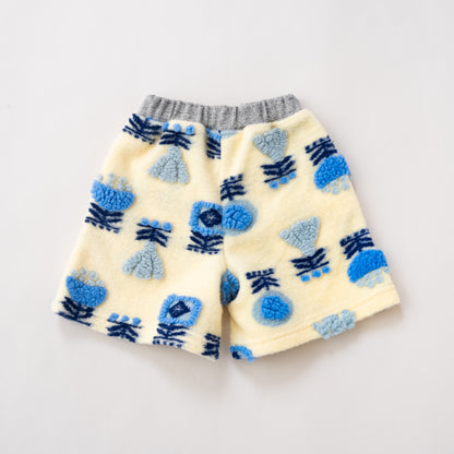 ボアフリースキュロットパンツ　IVORY