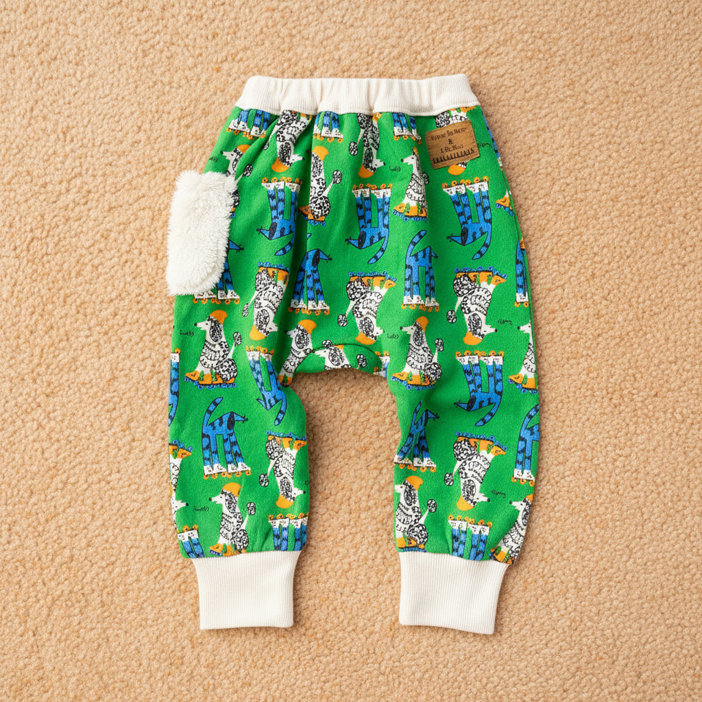 ベビーパンツ　【いぬ】　GREEN