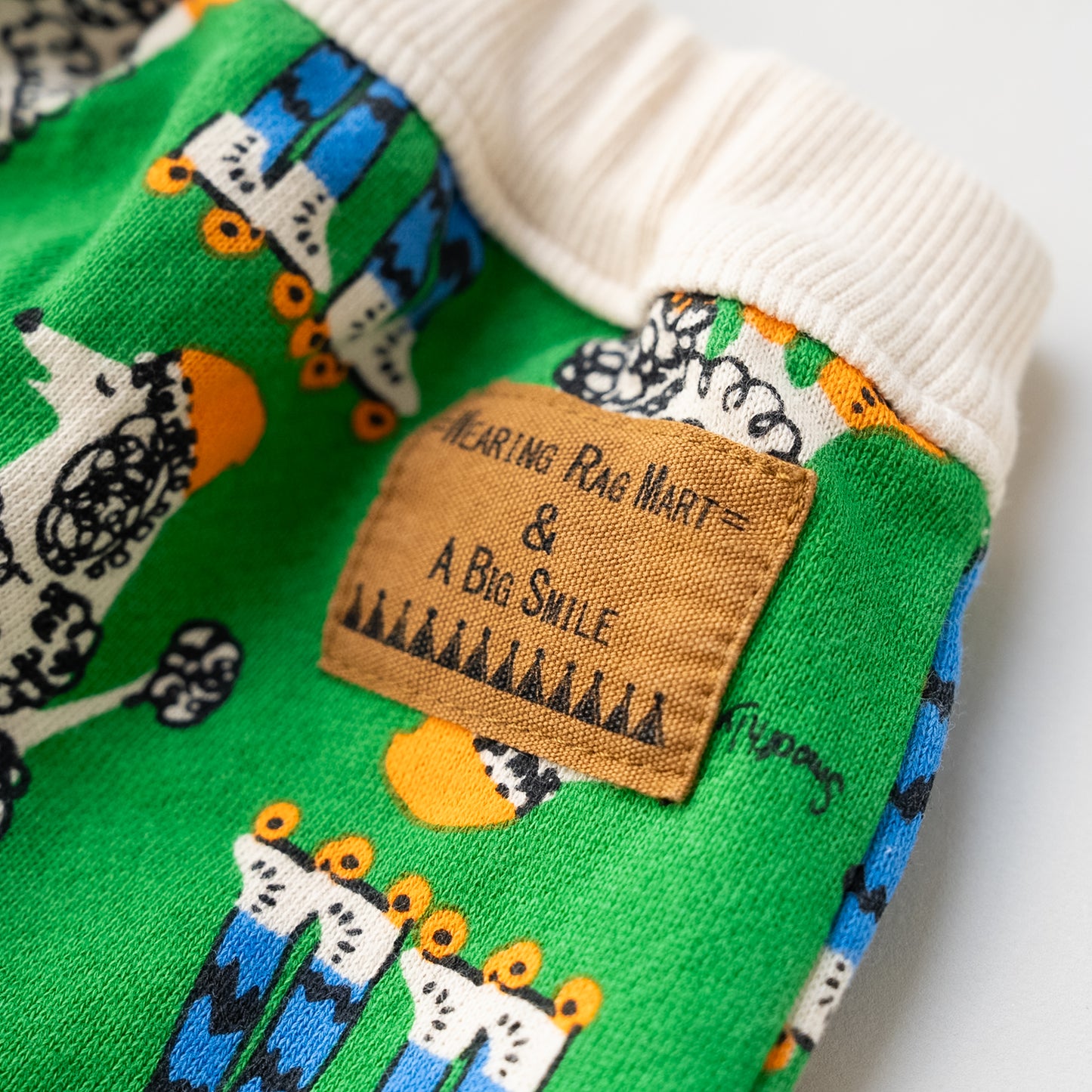 ベビーパンツ　【いぬ】　GREEN