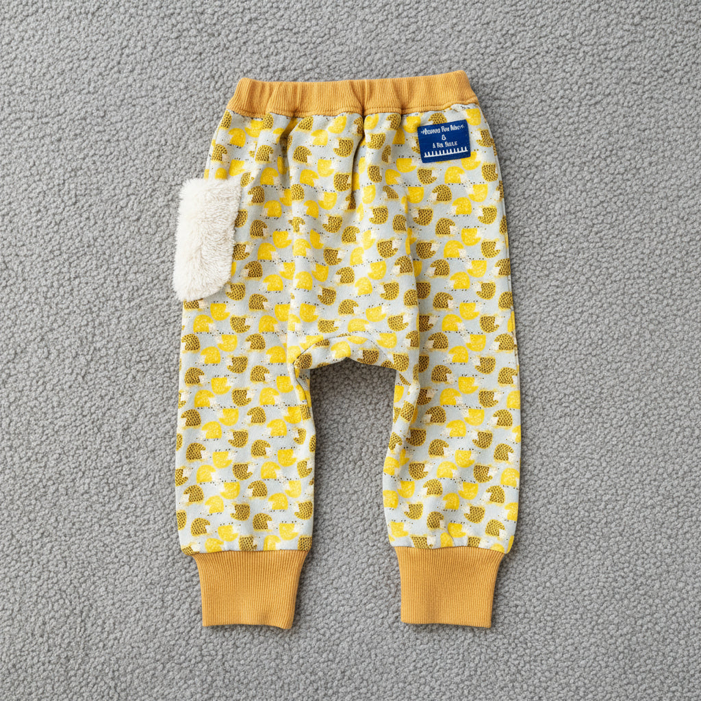 ベビーパンツ　【はりねずみ】　YELLOW