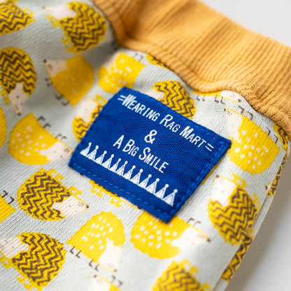 ベビーパンツ　【はりねずみ】　YELLOW