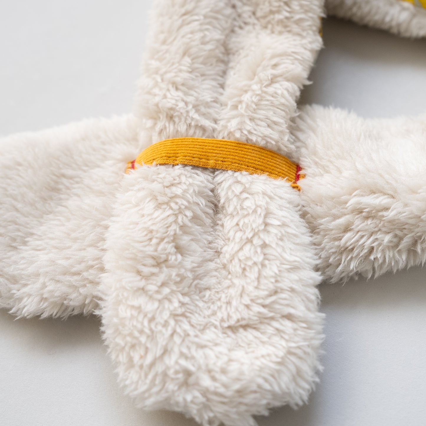 耳付きファー帽子　BEIGE