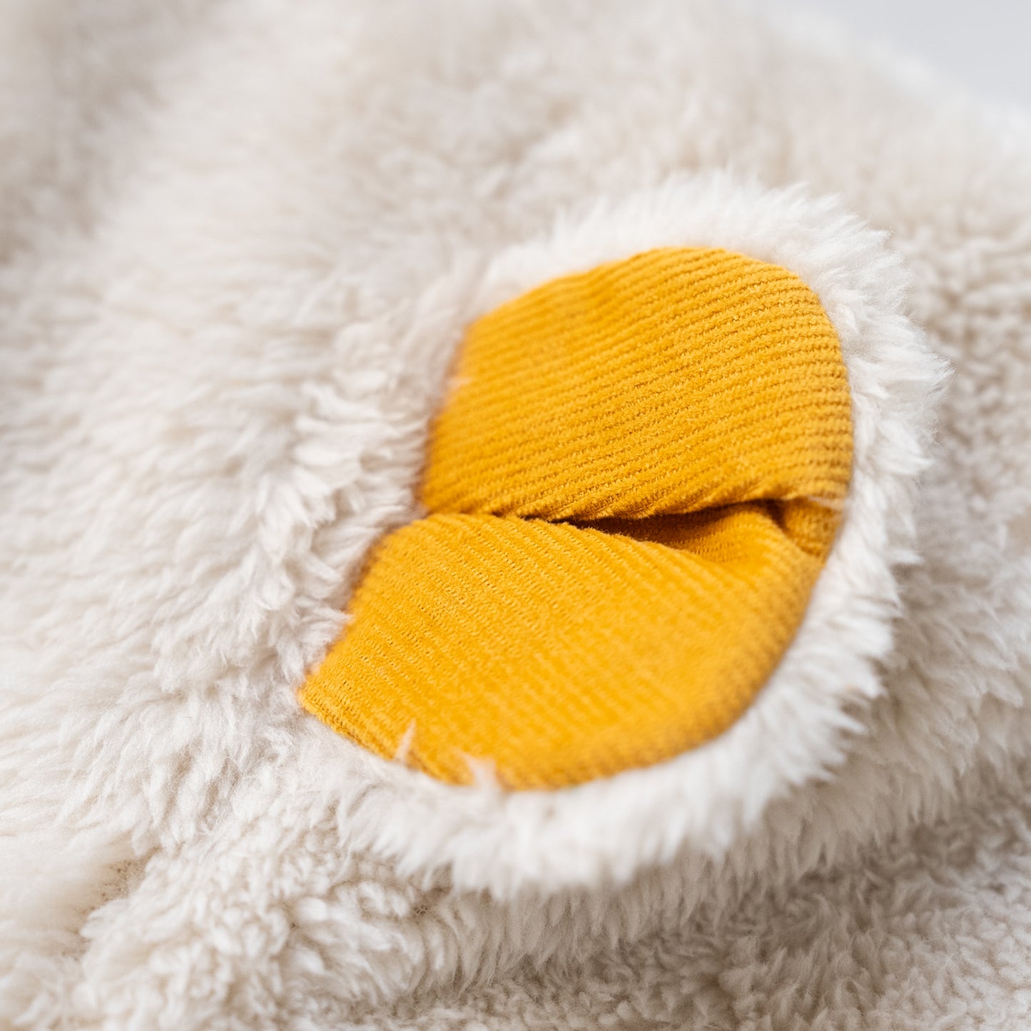 耳付きファー帽子　BEIGE