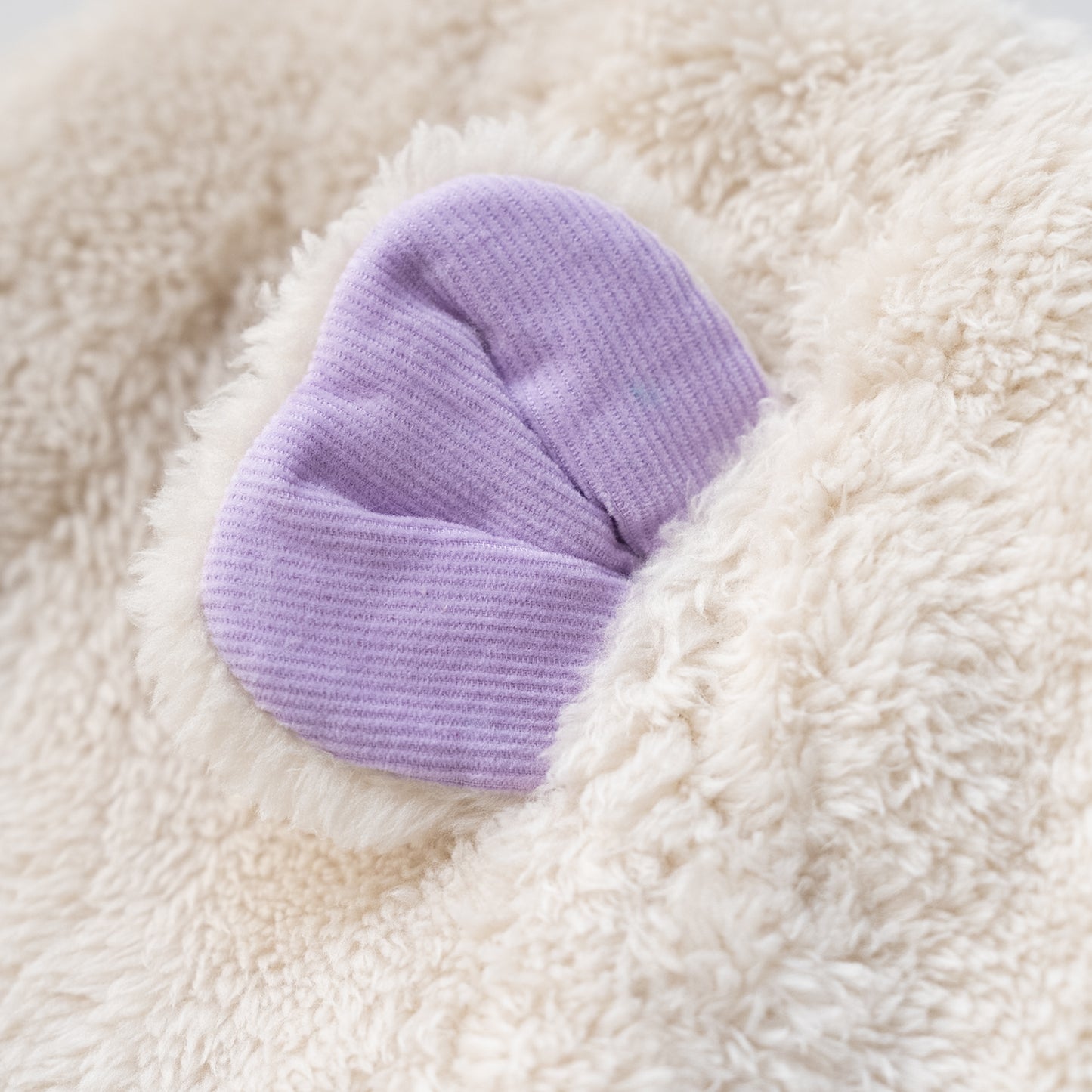 耳付きファー帽子　BEIGE