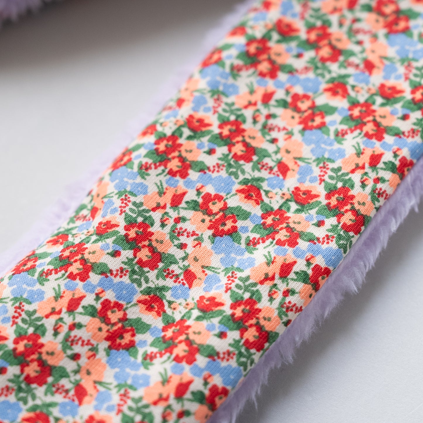 耳付きファー帽子　PURPLE