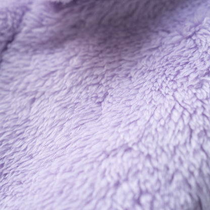 耳付きファー帽子　PURPLE