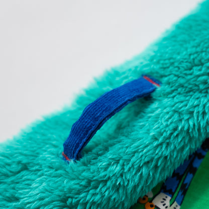 耳付きファー帽子　GREEN