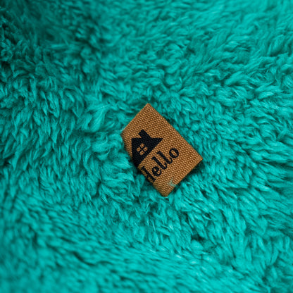 耳付きファー帽子　GREEN