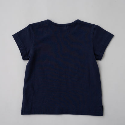 Tシャツ＆チュールキャミセット　BLUE